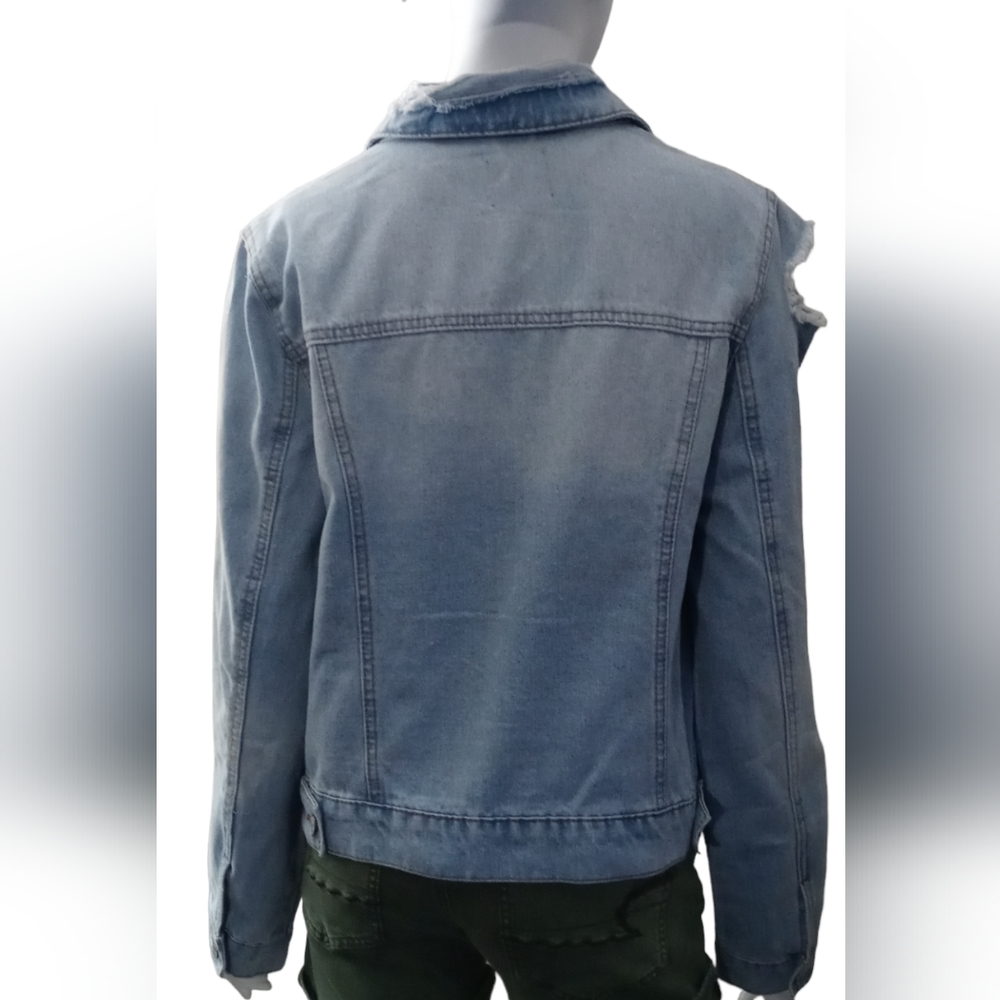 Ci Sono Denim Jacket Women's Large - Picture 4 of 10